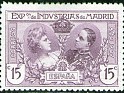 Spain 1907 Industry 15 CTS Violet Edifil SR2
